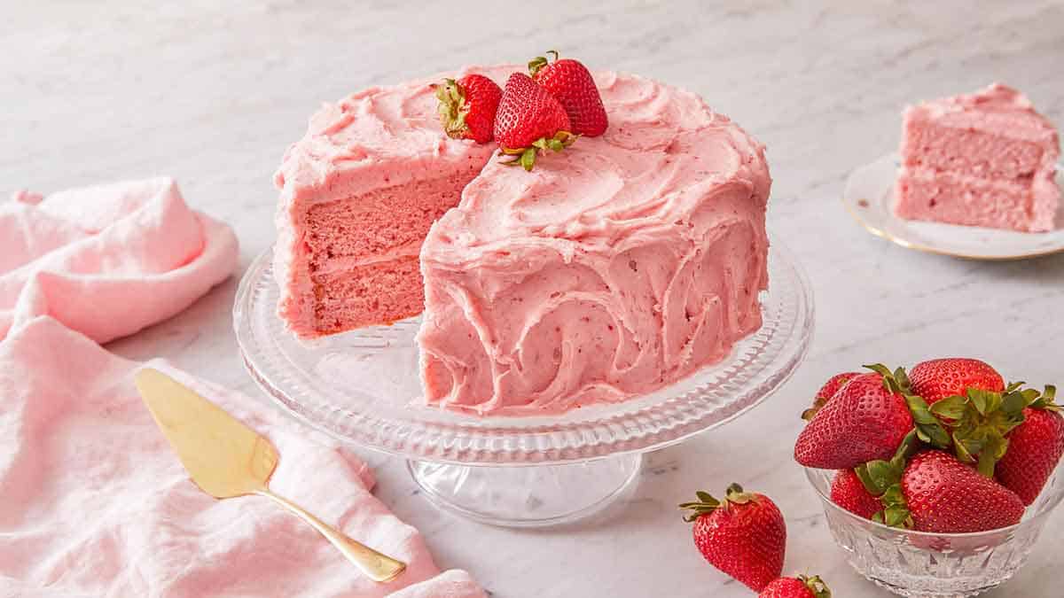 Strawbery Cake